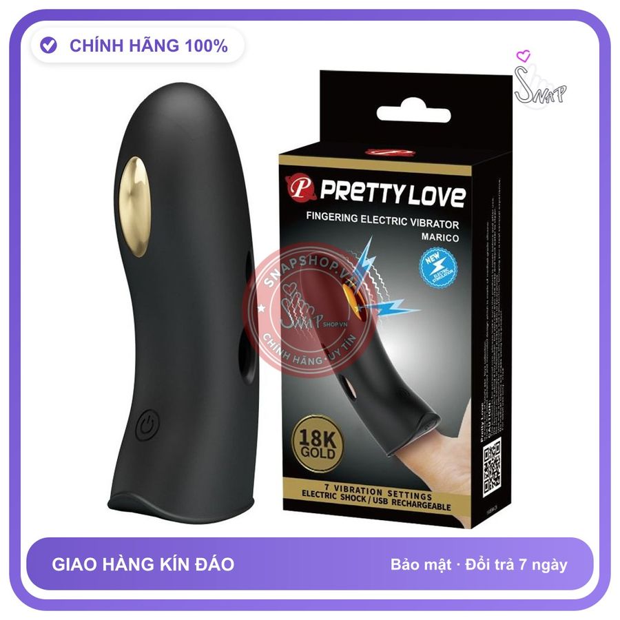 Bao Cao Su Ngón Tay Pretty Love Marico 18k chính hãng - ôm sát cảm giác thật, chất liệu latex an toàn, hàng nhập khẩu - giao hàng che tên kín đáo
