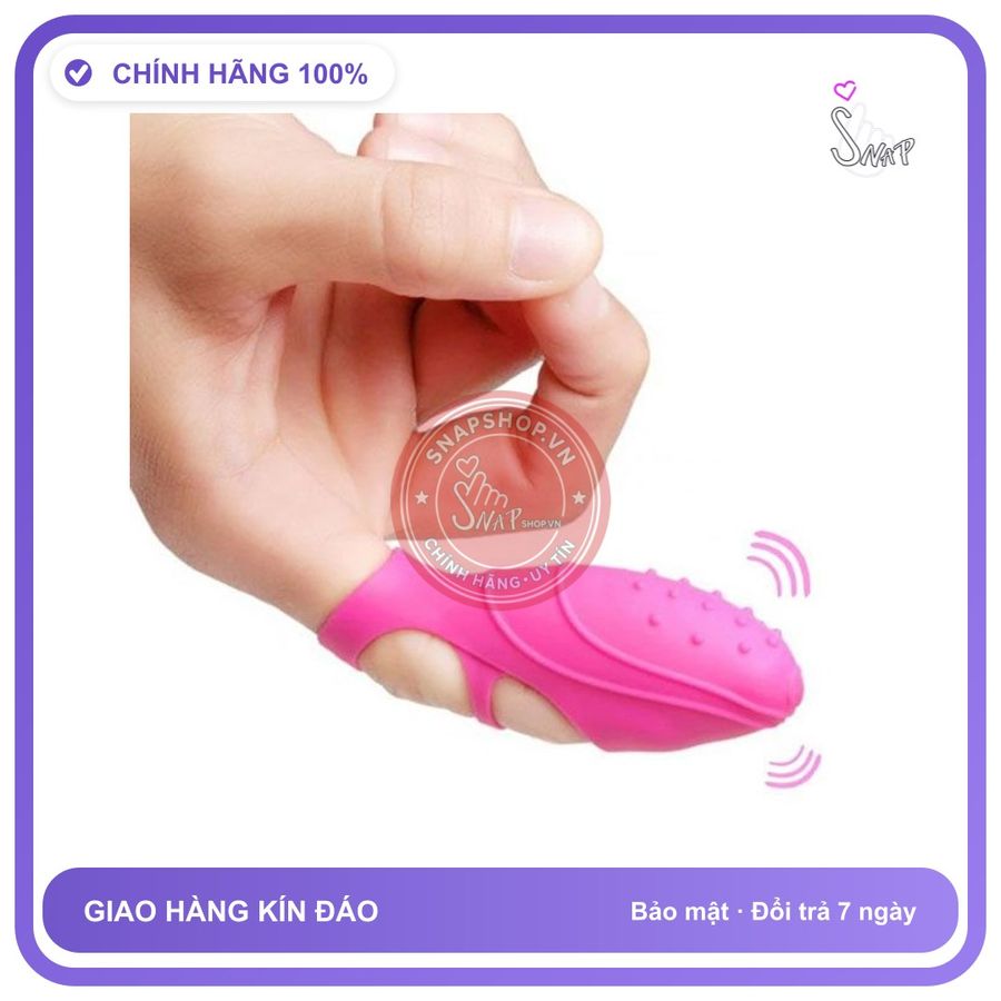 Ngón Tay Rung Mini Khiến Nước Nôi Của Nàng Tràn Trề chính hãng - chống nước, chất liệu an toàn cho da, dễ vệ sinh - giao hàng che tên kín đáo
