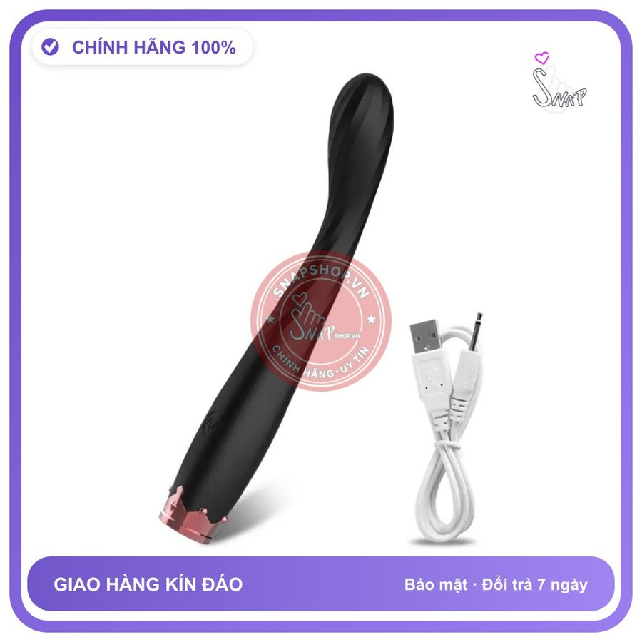 Ngón Tay Móc Cua Với 10 Chế Độ Rung chính hãng - sạc USB, silicone mềm mại, chất liệu an toàn cho da - giao hàng che tên kín đáo