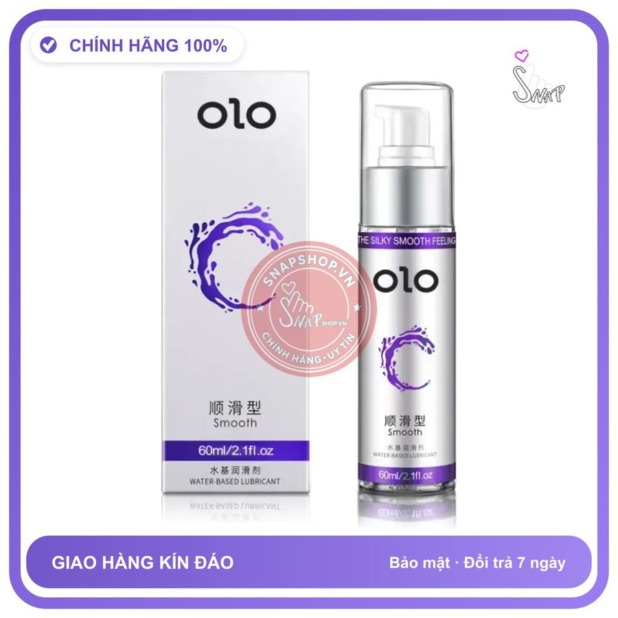 Gel Bôi Trơn Tinh Chất Lô Hội OIO Smooth chính hãng - gốc nước không dính rít, dịu nhẹ an toàn, dịu nhẹ an toàn cho da - giao hàng che tên kín đáo