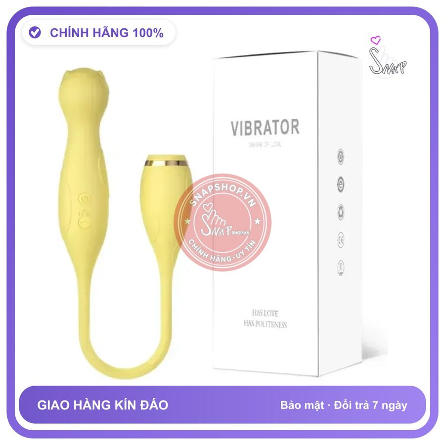 Trứng Rung Hai Đầu Mini Hình Mèo 10 Chế Độ Rung chính hãng - sạc usb, rung êm không tiếng động, silicone mềm mại - giao hàng che tên kín đáo