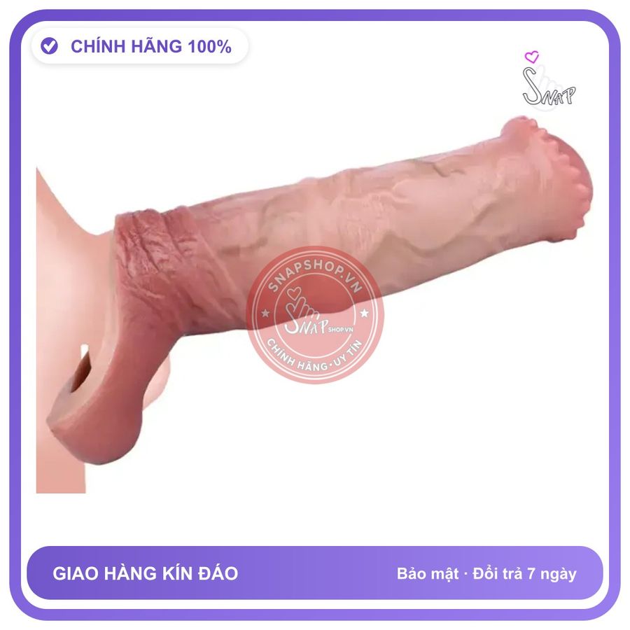 Bao Cao Su Đôn Dên Cu Ngựa Siêu Mềm Có Quai Đeo chính hãng - hỗ trợ kéo dài, ôm sát cảm giác thật, chất liệu latex an toàn - giao hàng che tên kín đáo