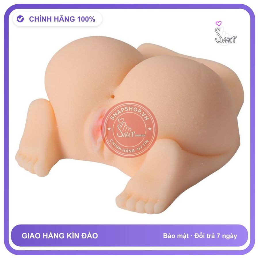 Bán Thân Chổng Mông Tư chính hãng - silicone mềm mại, chất liệu an toàn cho da, dễ vệ sinh - giao hàng che tên kín hàng có sẵn