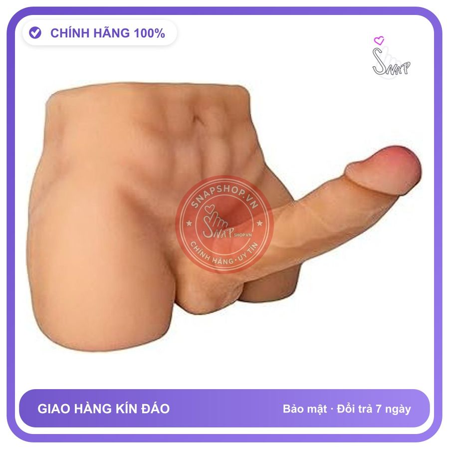 Bán Thân Nam Như Thật chính hãng - silicone y tế, chất liệu an toàn cho da, dễ vệ sinh - giao hàng che tên kín hàng có sẵn