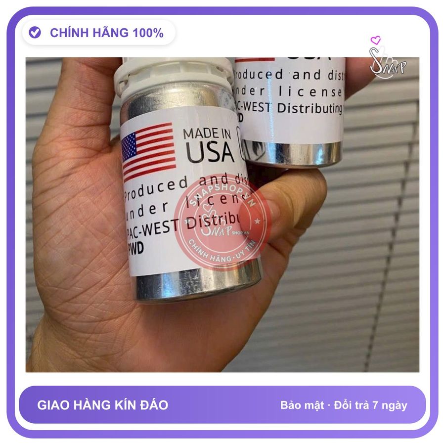 Chai hít tăng khoái cảm Popper PAC-WEST 60ml Hàng Nhập Khẩu USA Popper khô 60ml,Dòng Siêu Mạnh Phê Lâu, Gây Ảo Giác, Chóng Chóng Mặt Với Ng Mới Sử Dụn