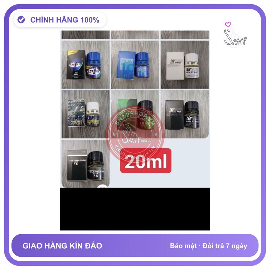 Chai hít tăng khoái cảm Popper MAN AT PALY 20ml Lấy Ngẫu Nhiên Popper 20ml USA, Hàng Chính Hãng, Cực Mạnh Bao Phê, Ko Nhức Đầu, Ko Bỏng Mũi, che tên s