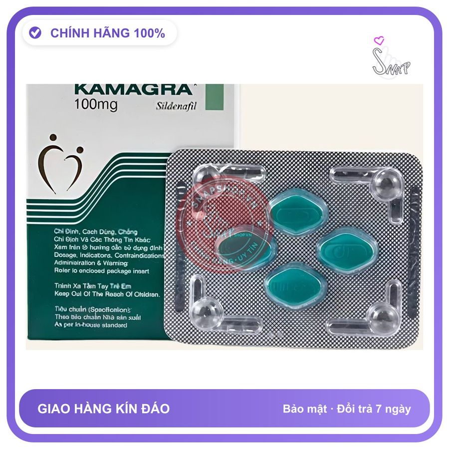 Viên uống hỗ trợ sinh lý nam Kamaga Viên uống, Tăng Cường Sinh Lý, Kích Thích Mạnh, Tác Dụng Tức Thì