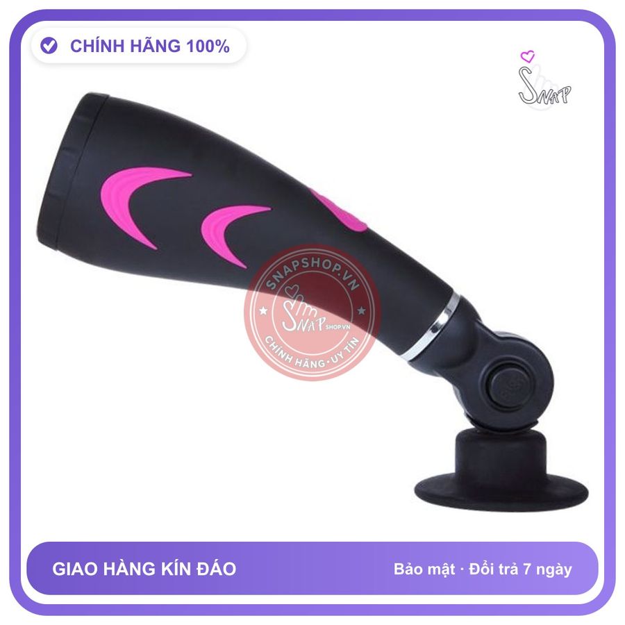 Máy Tự Động Gắn Tường Sucking Lover chính hãng - xoay 180 độ, silicone cao cấp, chất liệu an toàn cho da - giao hàng che tên kín hàng có sẵn