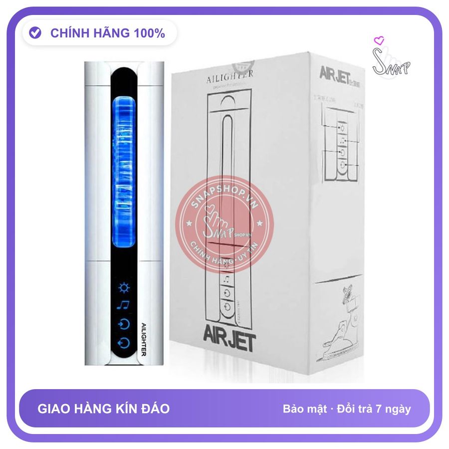 Cốc Nhỏ Gọn Có Sưởi Ấm Ailighter Air Jet chính hãng - sạc USB, đế hít tường, chất liệu an toàn cho da - giao hàng che tên kín hàng có sẵn