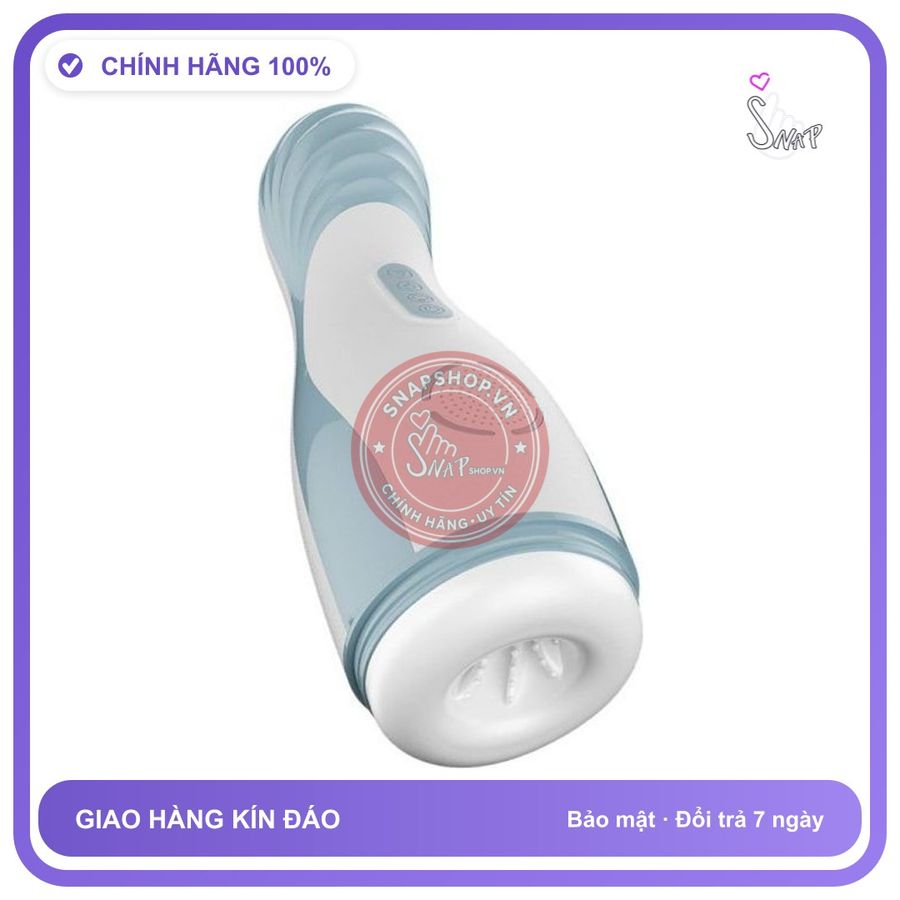 Máy Hàng Chính Hãng Yulei hút và mút cực mạnh Tự Động - 8 tốc độ rung, sạc USB, rung nhấp chuyển động đẩy tới và lui tự động - giao hàng che tên kín đáo