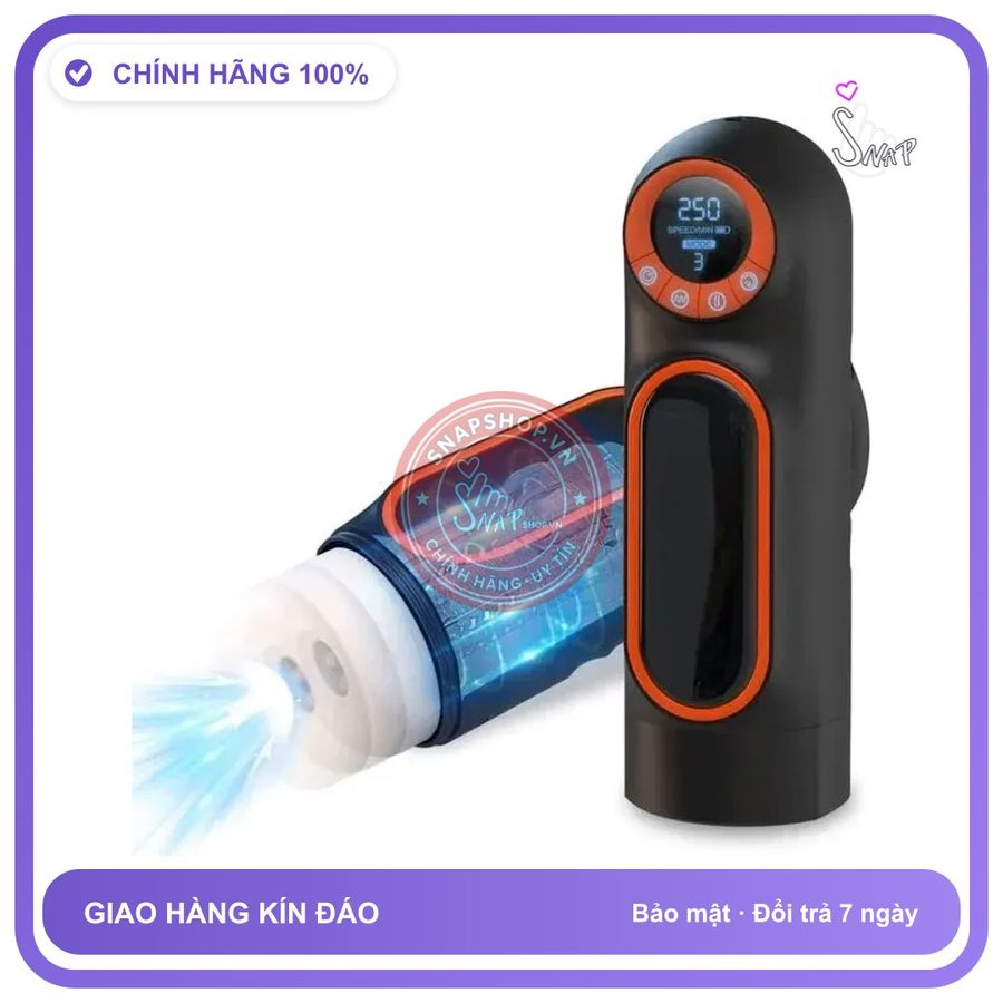 Máy rung nhấp chuyển động đẩy tới và lui Và hút và mút cực mạnh ADVENTUBER chính hãng - 10 chế độ rung, sạc USB, rung nhấp chuyển động đẩy tới và lui tự động - giao hàng che tên kín đáo