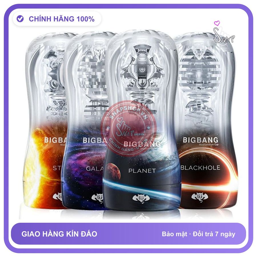 Cốc Cao Cấp Nhật Bản Big Bang chính hãng - silicone mềm mại, chất liệu an toàn cho da, dễ vệ sinh - giao hàng che tên kín đáo