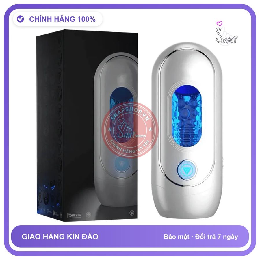 Cốc Galaku Rung 10 Chế Tự Động chính hãng - 10 chế độ rung, điều khiển qua app, điều khiển từ xa - giao hàng che tên kín đáo