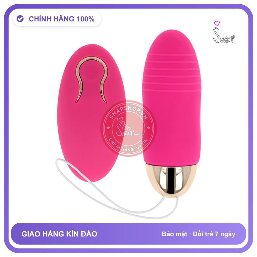 Trứng Rung Remote Control Vibrating Egg Điều Khiển Từ Xa chính hãng - chất liệu an toàn cho da, dễ vệ sinh, êm ái khi dùng - giao hàng che tên kín đáo