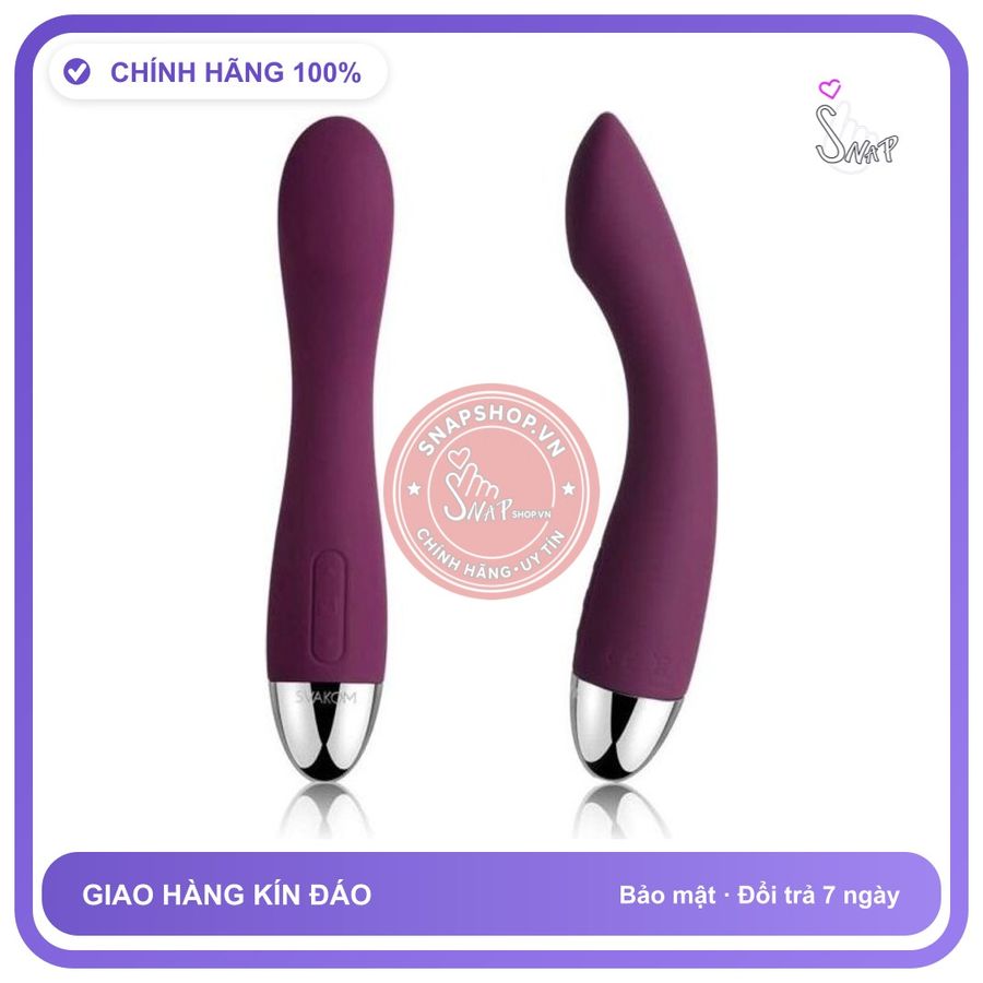 Máy Mát Xa Điểm G Svakom Amy Cao Cấp Sang Trọng chính hãng - sạc USB, chống nước, silicone mềm mại - giao hàng che tên kín đáo