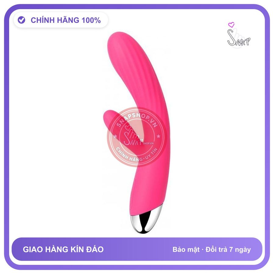 Svakom Angel Siêu Rung Sưởi Ấm Âm Đạo Có chính hãng - 7 chế độ rung, có sưởi ấm, chất liệu an toàn cho da - giao hàng che tên kín đáo
