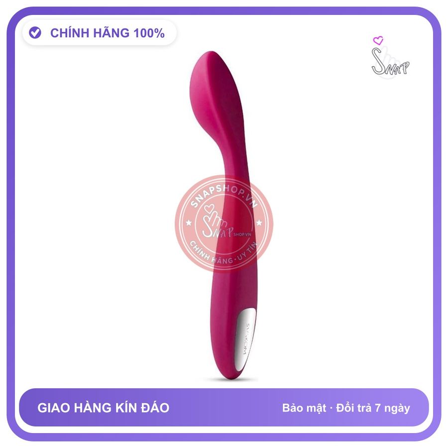 Svakom Keri Ngón Tay Rung Chạm Điểm G Cho Nữ chính hãng - 5 chế độ rung, chống nước, silicone cao cấp - giao hàng che tên kín đáo