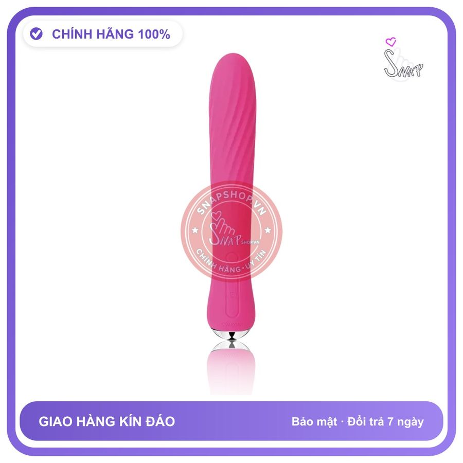 Svakom Anya Massage Điểm G Có Sưởi Ấm Kích Thích Đam Mê chính hãng - 5 chế độ rung, sạc USB, chống nước - giao hàng che tên kín đáo