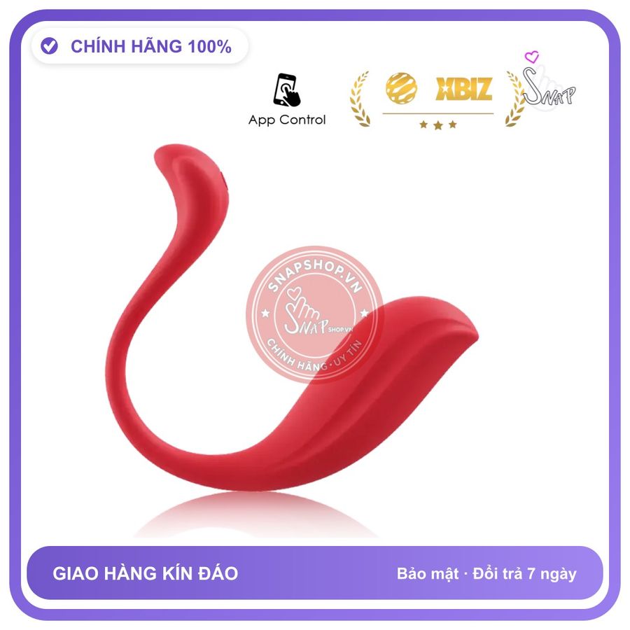 Svakom Phoenix NEO Trứng Rung Thông Minh Điều Khiển Bằng Smart Phone chính hãng - sạc USB, điều khiển từ xa, chống nước - giao hàng che tên kín đáo