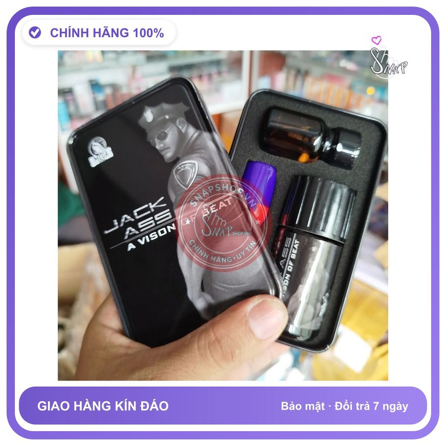 Popper Jack Ass 40ml Cực Mạnh chính hãng - chai 40ml, dòng mạnh, hàng chuẩn nhập khẩu - giao hàng che tên kín đáo