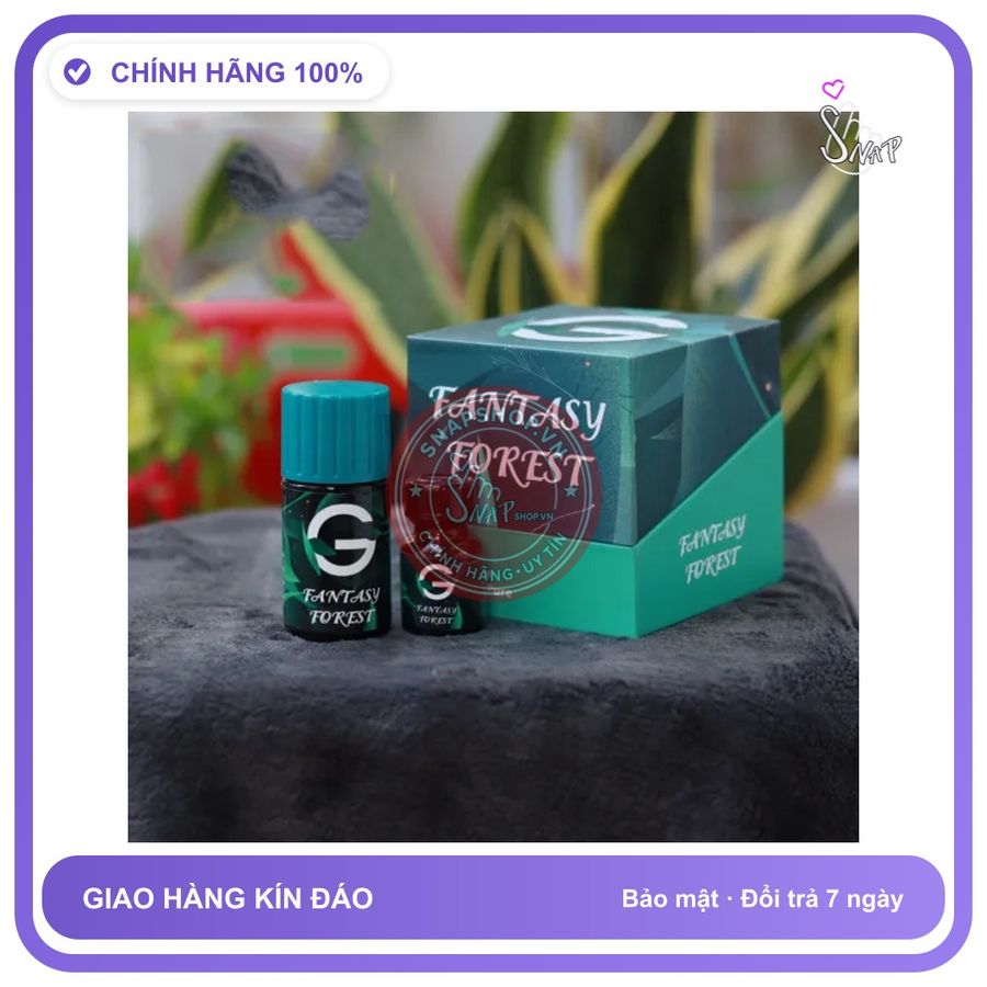Combo Popper Fantasy Forest - 50ml - USA chính hãng - chai 40ml, không nhức đầu, hương dịu không nồng - giao hàng che tên kín đáo
