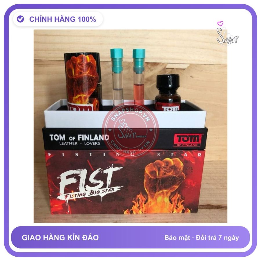 Tom of Finland Limited Edition - Popper 40ml Phiên Bản Đặc Biệt chính hãng - chai 40ml, hương dịu không nồng, hàng chuẩn nhập khẩu - giao hàng che tên kín đáo