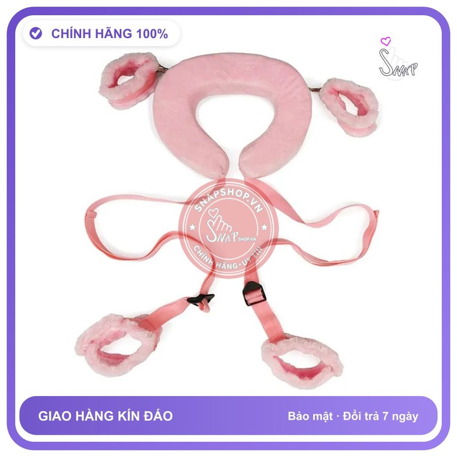 Gối Khóa Tay Chân Có Đệm Lót chính hãng - chất liệu an toàn cho da, dễ vệ sinh, êm ái khi dùng - giao hàng che tên kín đáo