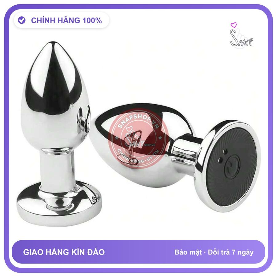 Trải Nghiệm Với Siêu Phẩm Phích Cắm Kim Loại chính hãng - 10 chế độ rung, sạc USB, điều khiển từ xa - giao hàng che tên kín đáo