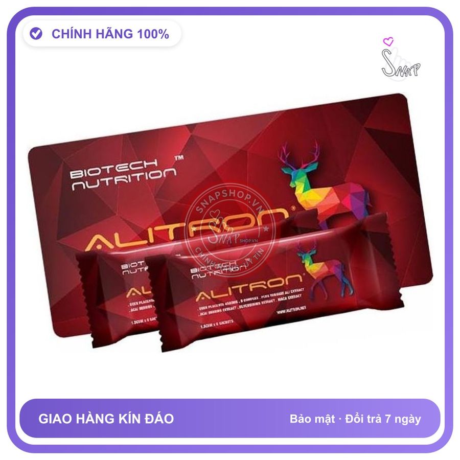Bột Biotech Nutrition Alitron – Tăng Cường Sinh Lý Cho Nam Giới chính hãng - chất liệu an toàn cho da, dễ vệ sinh, êm ái khi dùng - giao hàng che tên kín đáo