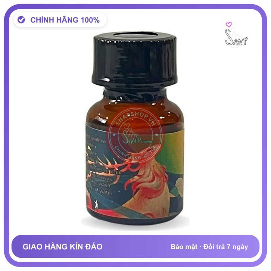 Popper Con Nai Mẫu Mới Cực Phê 10ml chính hãng - chai 10ml, hương dịu không nồng, hàng chuẩn nhập khẩu - giao hàng che tên kín đáo