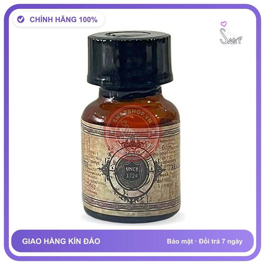 Popper Since 1724 Mạnh Mẽ Thêm Hưng Phấn chính hãng - chai 10ml, hương dịu không nồng, hàng chuẩn nhập khẩu - giao hàng che tên kín đáo