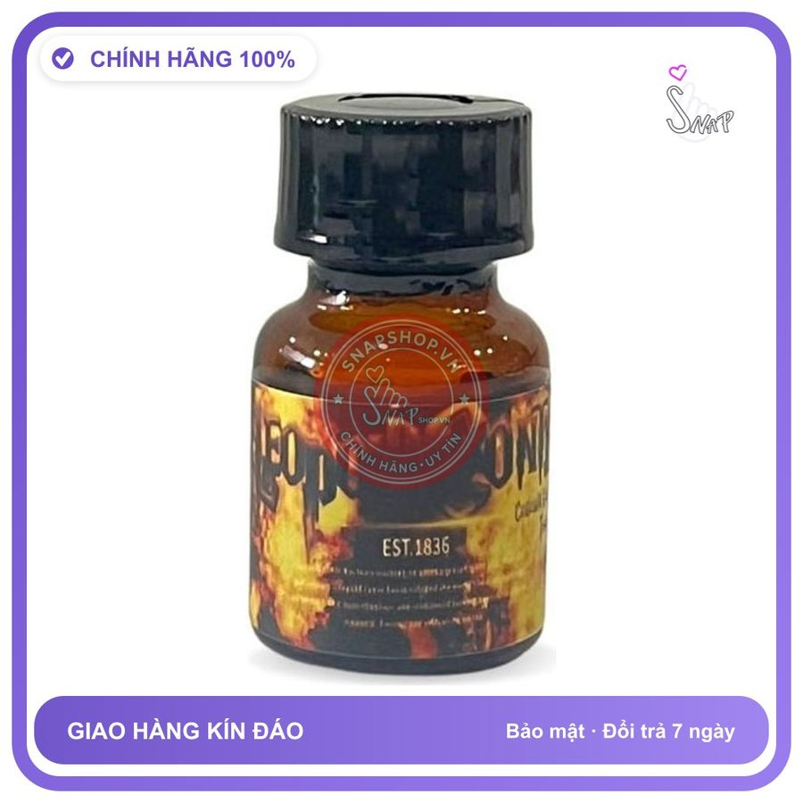 Popper Est 1836 Thổi Bùng Ngọn Lửa chính hãng - chai 10ml, hương dịu không nồng, hàng chuẩn nhập khẩu - giao hàng che tên kín đáo