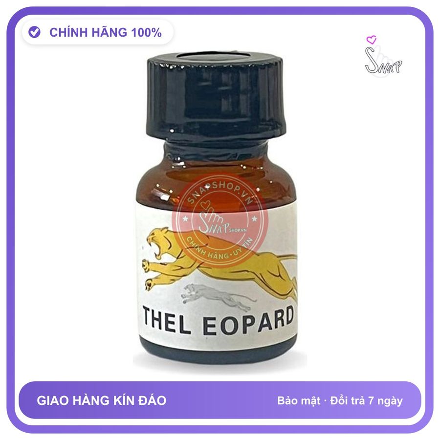 Popper ThelEopard Con Báo Hàng Chuẩn Cực Mạnh 10ml chính hãng - chai 10ml, hương dịu không nồng, dòng mạnh - giao hàng che tên kín đáo