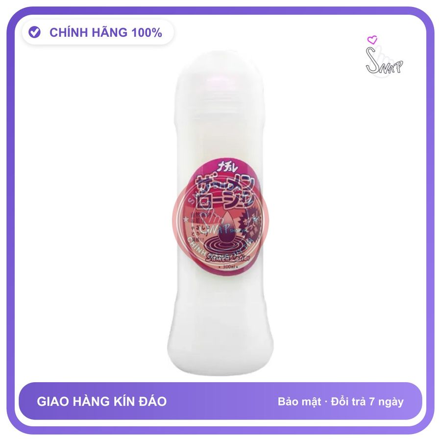 Gel Bôi Trơn Samen Lotion Nhật Bản 300ml chính hãng - gốc nước không dính rít, dung tích 300ml, dùng được cho hậu môn - giao hàng che tên kín đáo