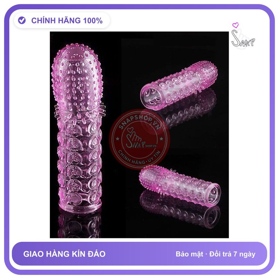 Bao Cao Su Đôn Dên Xúc Tu chính hãng - ôm sát cảm giác thật, chất liệu latex an toàn, hàng nhập khẩu - giao hàng che tên kín đáo