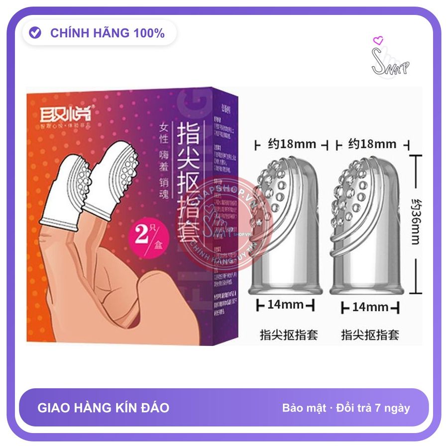 Bao Cao Su Đôn Dên Ngón Tay Lala (Mẫu Số 2) chính hãng - ôm sát cảm giác thật, chất liệu latex an toàn, hàng nhập khẩu - giao hàng che tên kín đáo