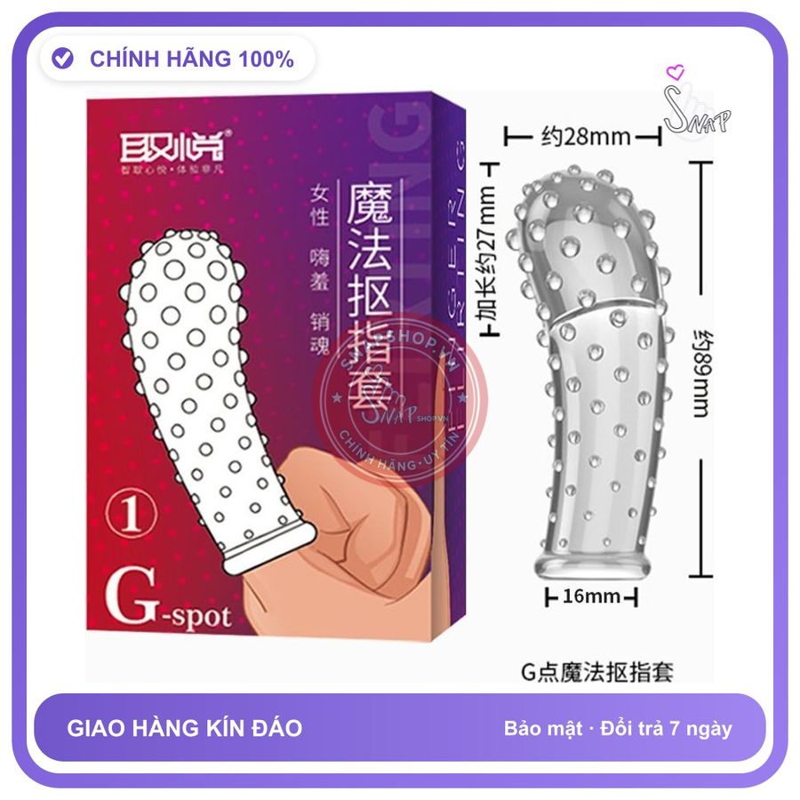 Bao Cao Su Đôn Dên Ngón Tay Lala (Mẫu Số 3) chính hãng - ôm sát cảm giác thật, chất liệu latex an toàn, hàng nhập khẩu - giao hàng che tên kín đáo