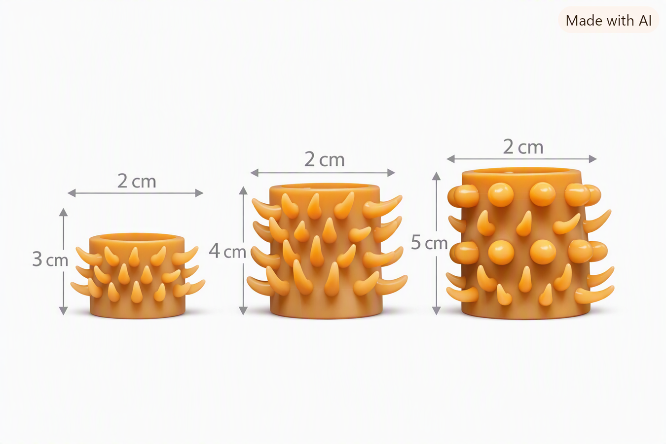 Bao cao su đôn khúc giữa râu silicon bi