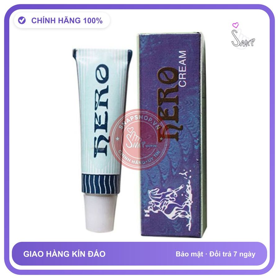 Gel Hero Cream – Gel Bôi Kéo Dài Thời Gian - Japanse chính hãng - 2g, thấm nhanh không nhờn rít, dùng trước khi quan hệ - giao hàng che tên kín đáo