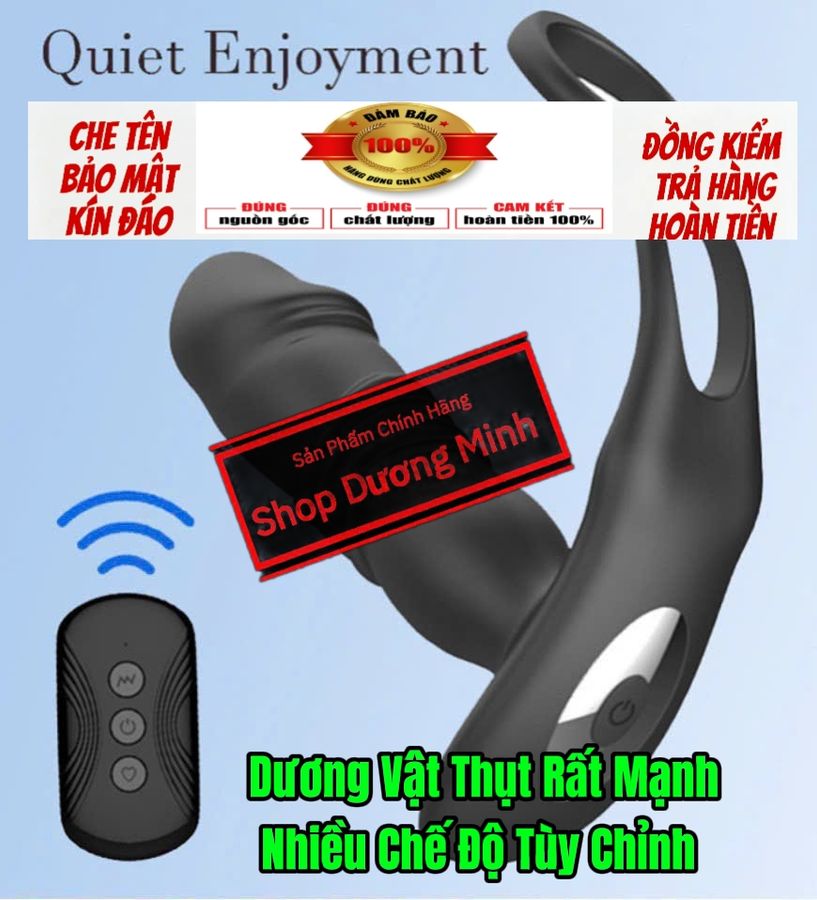 ( Hàng Chính Hãng) Đồ Chơi Người Lớn, Dương Vật Thư Giãn, Nhiều Chế Độ Tùy Chỉnh 