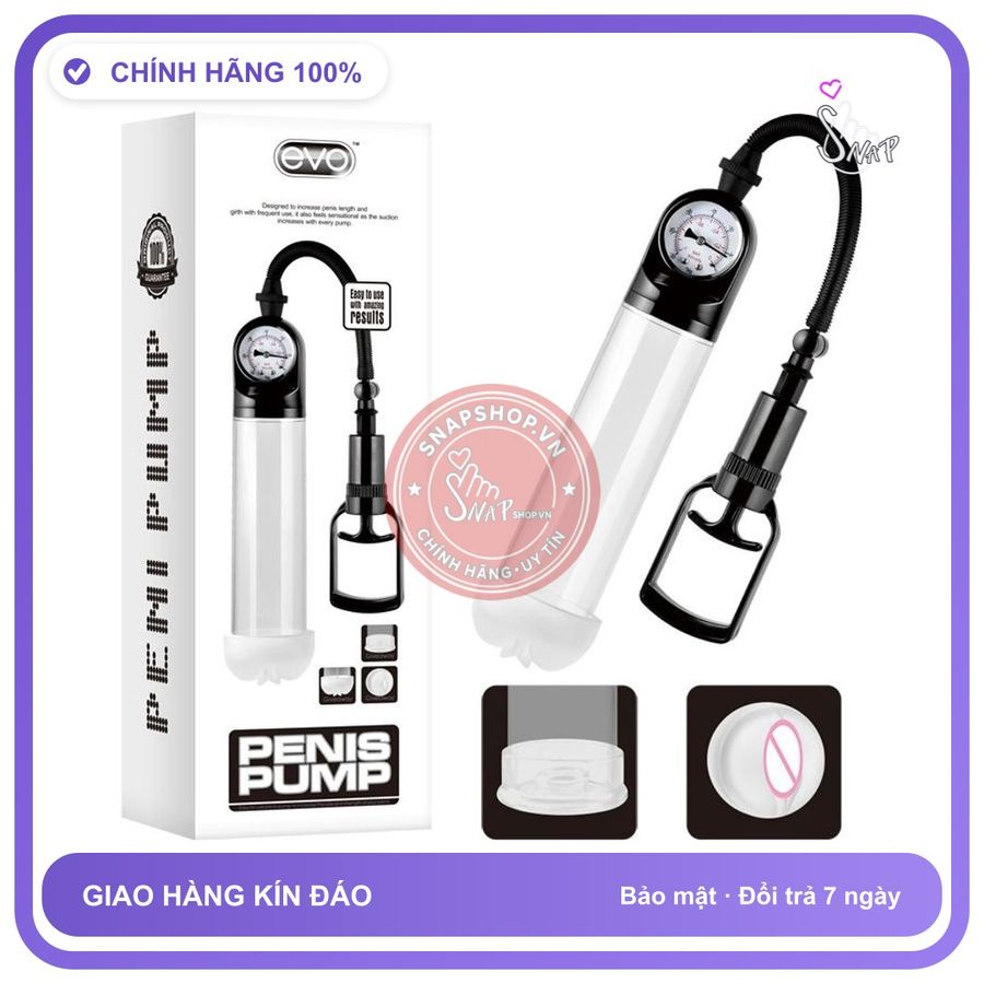 Máy Tập Tăng Kích Thước Dương Vật Nhanh Nhất chính hãng - silicone mềm mại, chất liệu an toàn cho da, dễ vệ sinh - giao hàng che tên kín đáo