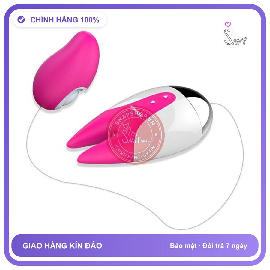 Trứng Rung Tình Yêu Cao Cấp Nalone Mango Seco chính hãng - 7 chế độ rung, sạc USB, rung êm không tiếng động - giao hàng che tên kín đáo