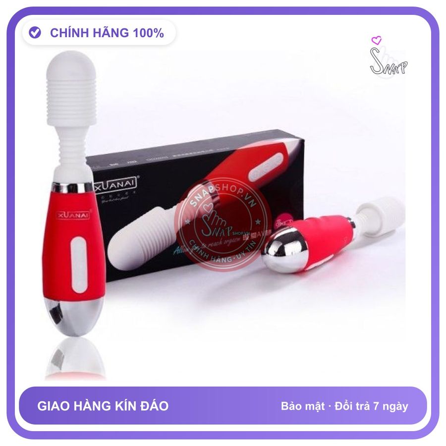 Máy Massage Điểm G Xuanai Nhỏ Gọn chính hãng - điều khiển từ xa, silicone y tế, chất liệu an toàn cho da - giao hàng che tên kín đáo