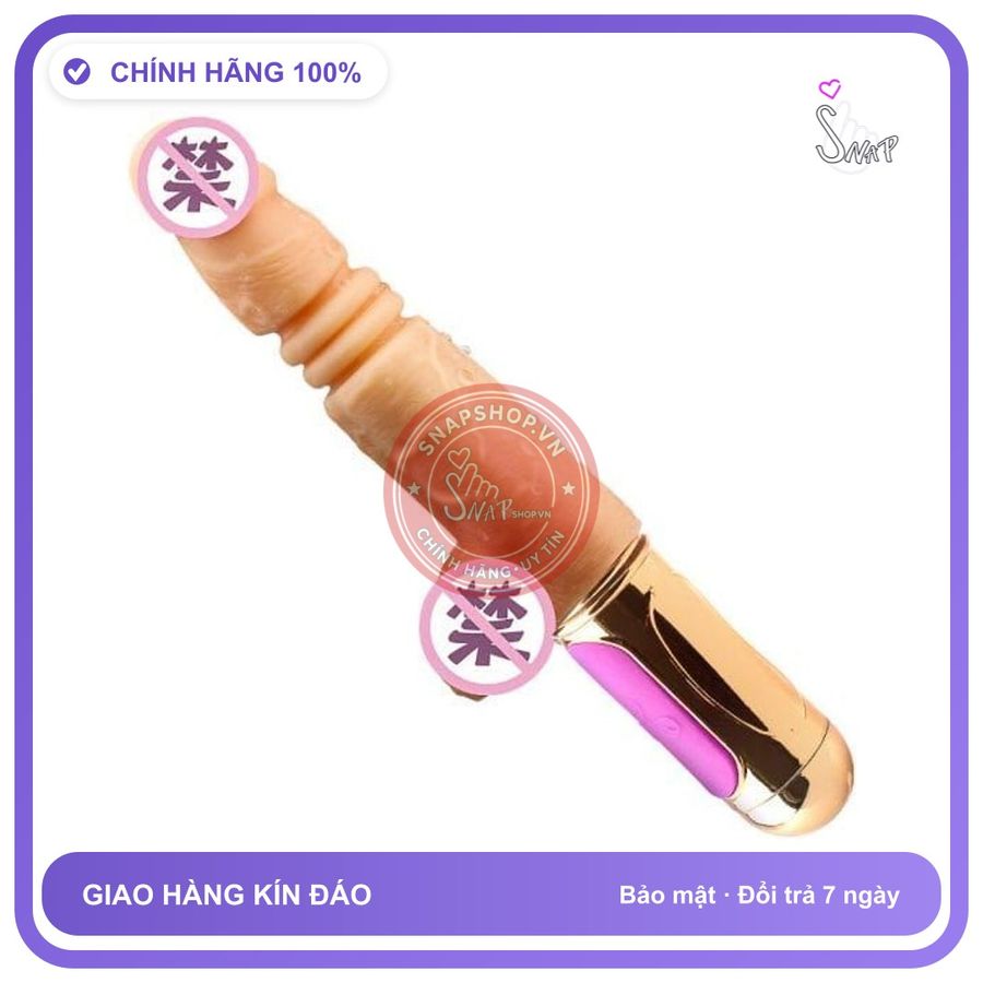 Dương Vật Giả Đa Năng Tỏa Nhiệt Joker chính hãng - silicone mềm mại, chất liệu an toàn cho da, dễ vệ sinh - giao hàng che tên kín đáo