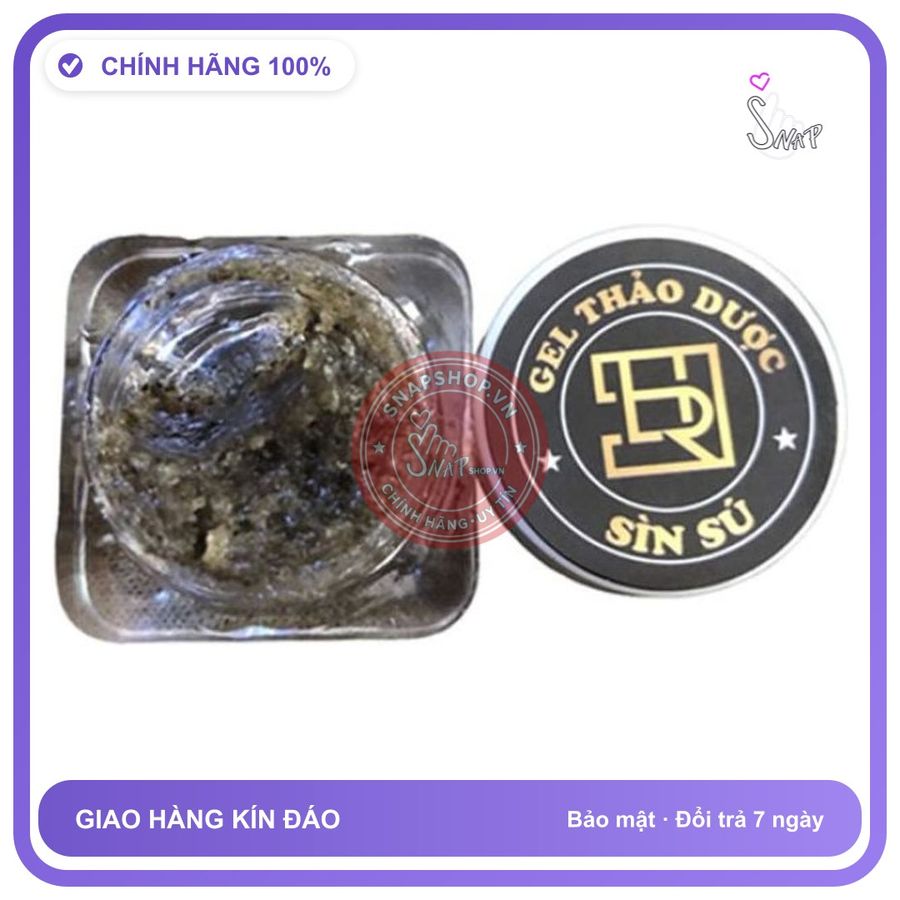 Sìn Sú Dạng Gel chính hãng - kéo dài thời gian, chiết xuất thảo dược, thấm nhanh không nhờn rít - giao hàng che tên kín đáo