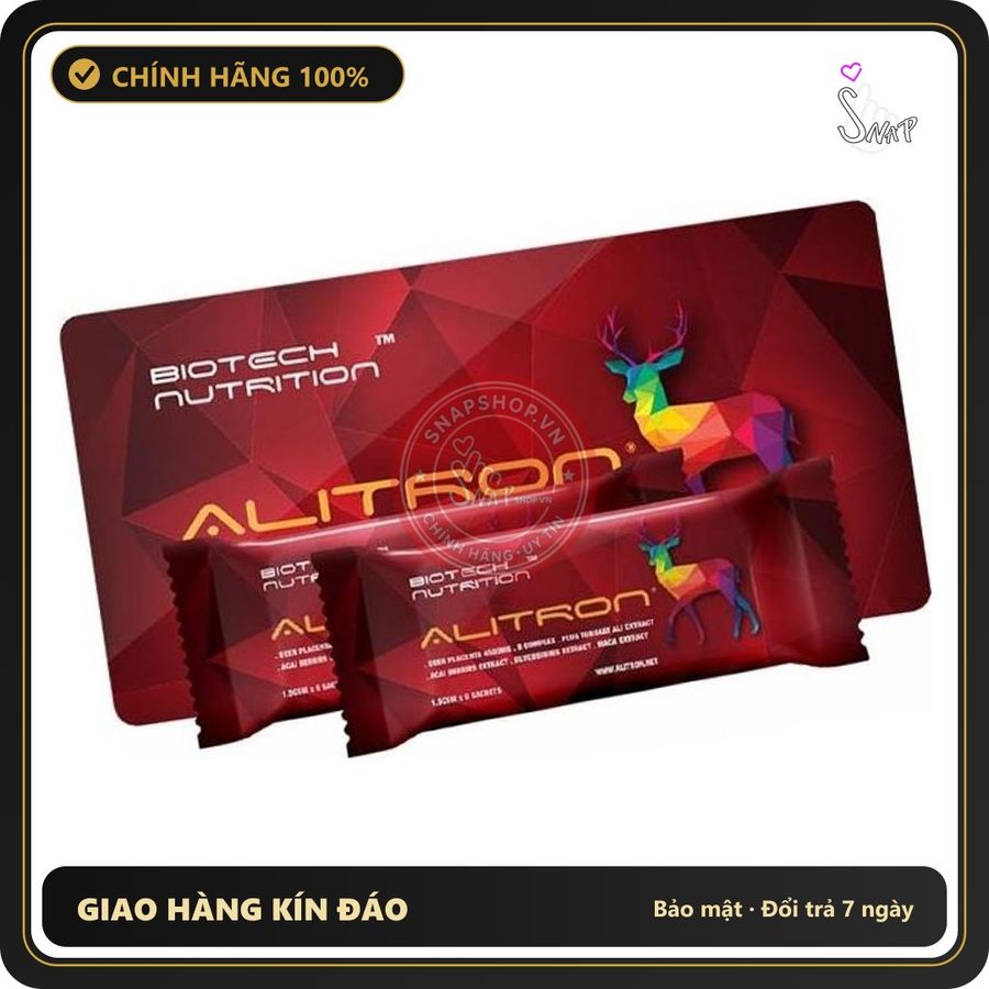 (Che Tên) Bột Biotech Nutrition Alitron – Tăng Cường Cho Nam Giới Cao Cấp Bảo Đảm