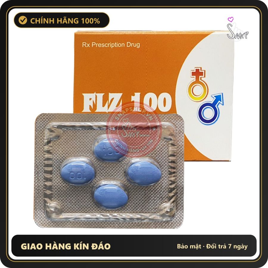 (Che Tên) Viên Uống Hỗ Trợ Sức Khỏe Nam Giới FLZ 100 Giao Nhanh Toàn Quốc