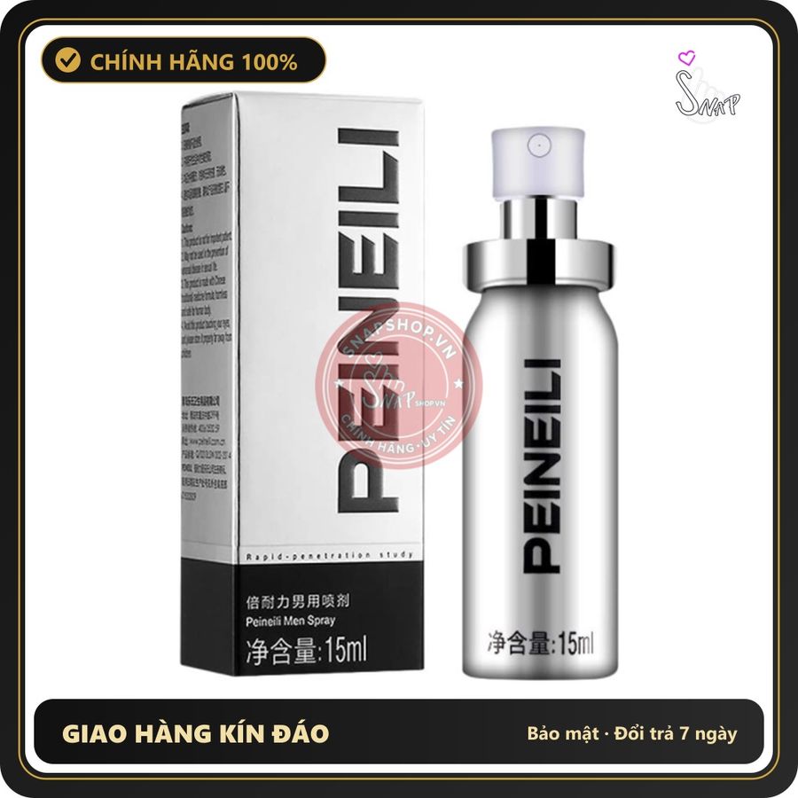 (Che Tên) Xịt HongKong Peineili – Chai 15ml Chuẩn Auth