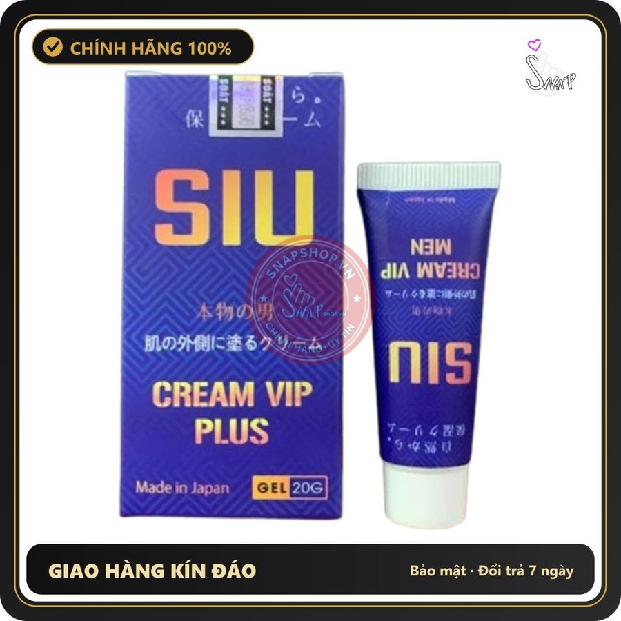 (Che Tên) Kem Siu Nhật - Cream Vip Men Japan Bảo Mật Tuyệt Đối