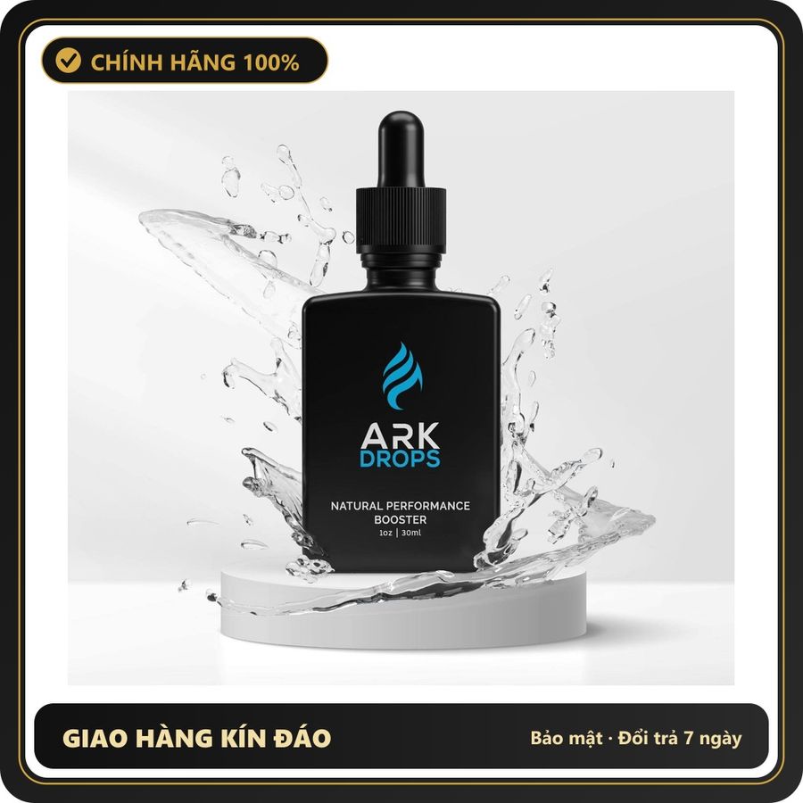 (Che Tên) Tinh chất gia tăng cảm xúc Powgaman Ark Drops – Chai 30ml 345616 Bảo Mật Tuyệt Đối